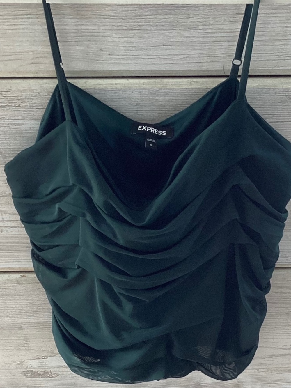 Emerald green Express cami